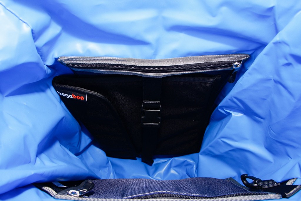 bagaboo jumbo backpack bag inner padded back and laptop sleeve